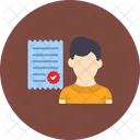 Contract Job Deal Icon