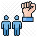 Empowering Hand Power Icon