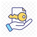 Empowerment Data Democratization Secure Icon