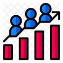 Empreendimento Grafico Estatistica Ícone