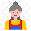 Empregada Domestica Trabalho Trabalho Ícone