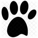 Empreinte de patte  Icône
