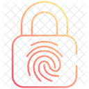 Verrouillage par empreinte digitale  Icône