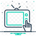Emprender Empezar La Television Empezar Icono