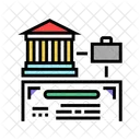 Empresa Financeira Financeira Empresa Ícone