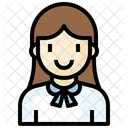 Mujer de negocios  Icon