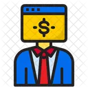 Finanzas Dinero Hombre De Negocios Icon