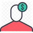 Empresario Finanzas Dinero Icono
