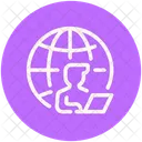 Empresário global  Ícone
