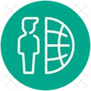 Empresário global  Ícone