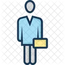 Empresario Persona De Negocios Gerente Icono