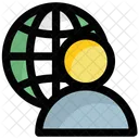 Global Empresario Internacional Icono