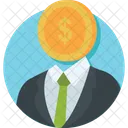 Empresario Empresario Contador Icono