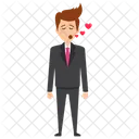 Empresario Corazones Amor Icon