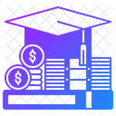 Empréstimo para educação  Ícone