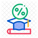 Empréstimo para educação  Ícone