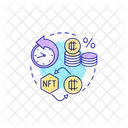 Nft App Screen Conceitos Ícone