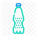Empty Soda Plastic Icon