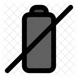 Empty battery  Icon