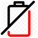 Empty Battery  Icon