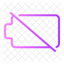 Empty Battery  Icon