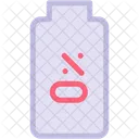 Empty Battery Ev Transportation 아이콘