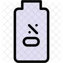 Empty Battery Ev Transportation 아이콘