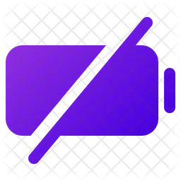 Empty Battry  Icon