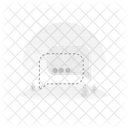 Empty Chat Room Empty Background Icon