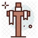Empty Cross Cross Christian Icon