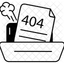 Error Data Database Icon