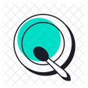 Empty Plate Plate Spoon Icon