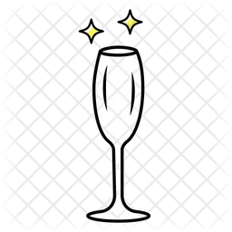 Empty Wine Glass  Icon