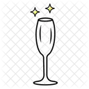 Empty Wine Glass  Icon