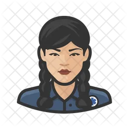 Ems Female Worker  Icon