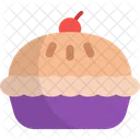 Pastel Pastel Postre Icono