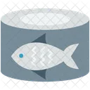 Conserves Poisson Aliments Icône