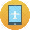 Billet En Ligne Mobile Voyage Aerien Icon