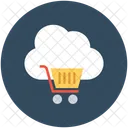 En Linea Compras Nube Icono