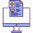 En Linea Informe Dental Datos Dentales Icono