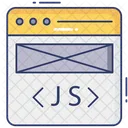 Js En Linea Script Java En Linea Js Web Icono