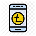 Pago Litecoin Movil Icono