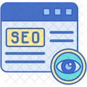 SEO en la página  Icono