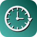 Hora Reloj Reloj Icon