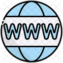 Mundial Www Sitio Web Icono