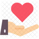 Enamorado Amor De Manos Romance Icono