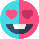 Enamorado Corazon Emoji Icono