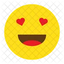 Enamorado Amor Emoji Icono