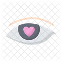 Enamorado Ojo Vista Icon