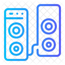 Enceinte Musique Et Multimedia Caisson De Basses Icône